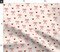 Coquette Valentine'S Day Preppy Pink Red Bows Hearts Romance Girls Love Valentine Vintage Classic Novelty Simple Custom Printed Fabric by Spoonflower Various Fabrics by the Yard or Fat Quarter